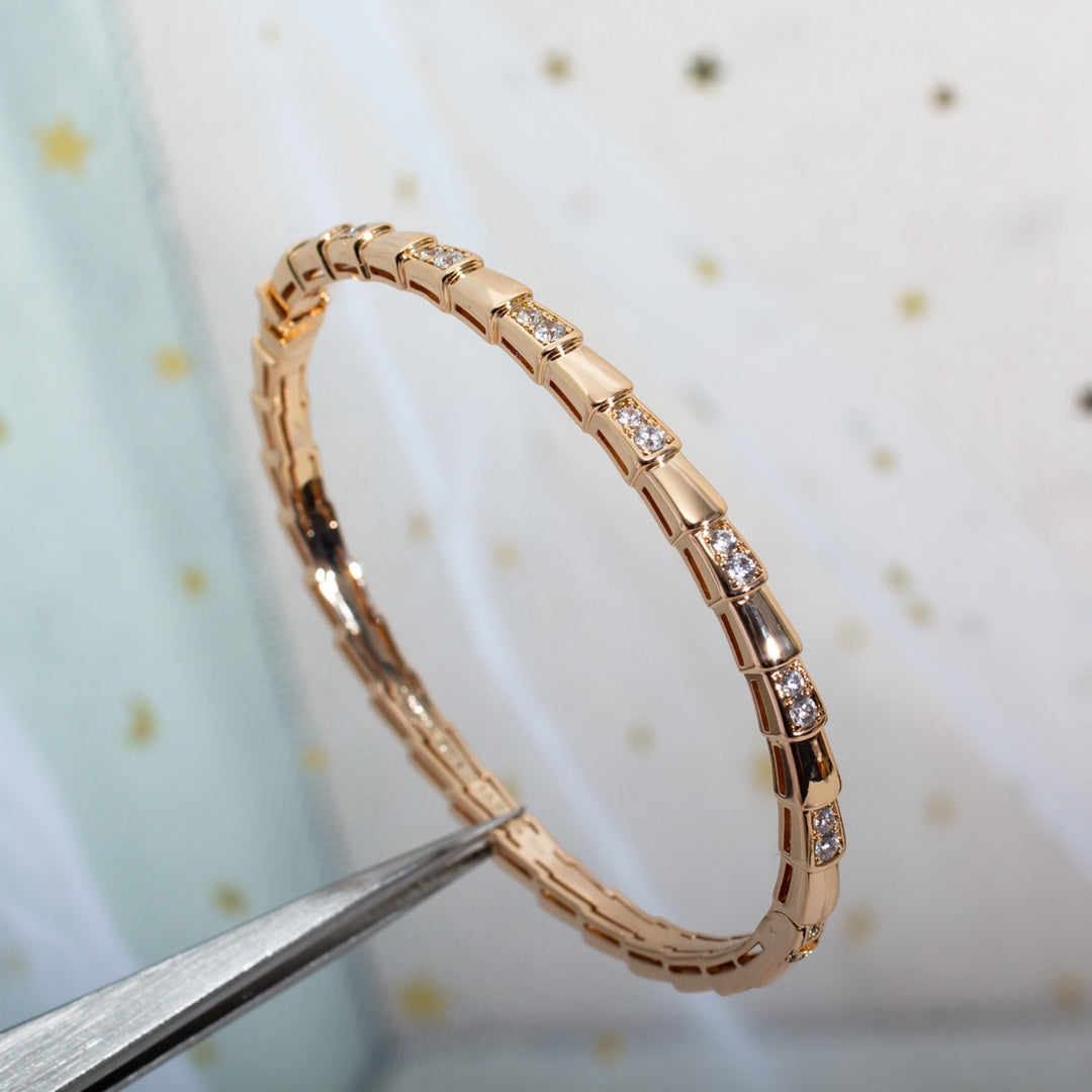 [AuraEcho]SERPENTI BRACELET PINK GOLD DIAMOND