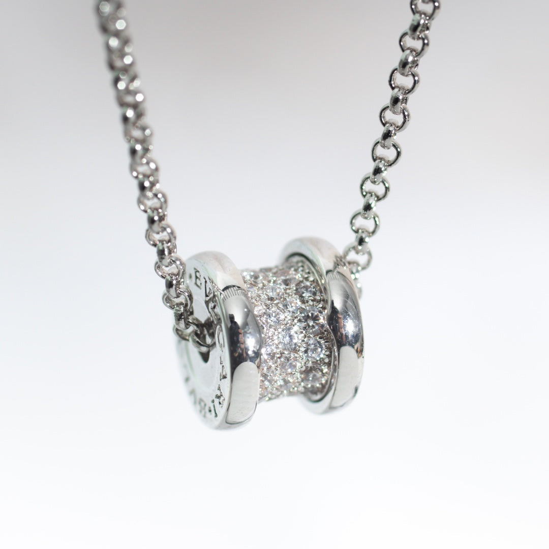 [AuraEcho]ZERO 1 SILVER DIAMOND NECKLACE