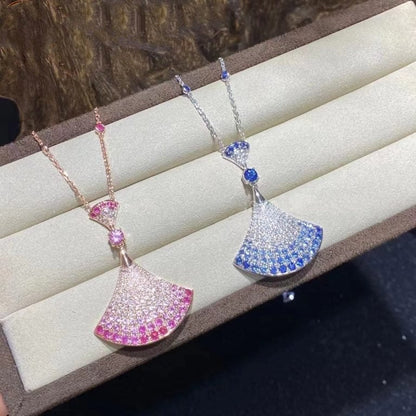 [AuraEcho]DREAM NECKLACE AGATE SILVER DIAMOND