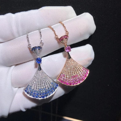 [AuraEcho]DREAM NECKLACE AGATE SILVER DIAMOND
